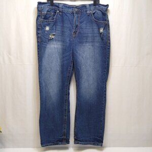 TK Axel Stonington Relaxed Straight Leg Mid-Rise Men 38x30 Jeans AX41007-100S